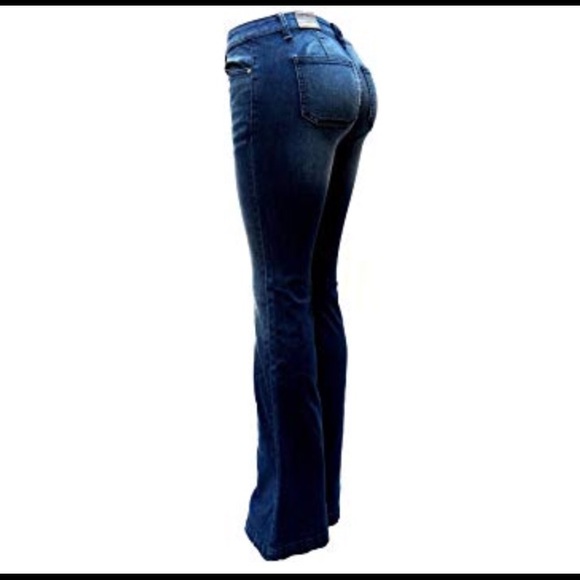 Wax Women Vintage Flared 70S Bell BottomJeans90039 - Picture 4 of 6